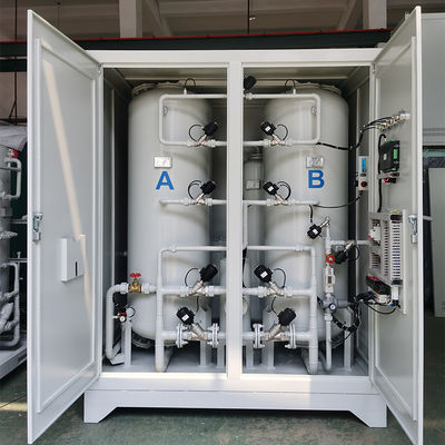 1 -100Nm3/h Fornecimento de energia de controlo da capacidade de nitrogénio 0.2kw 220v 50Hz gerador de nitrogénio PSA para indústria transformadora